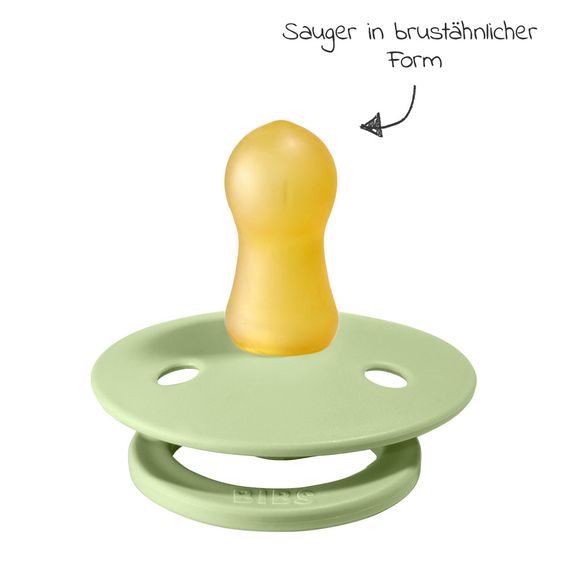 Bibs Schnuller - Colour 2er Pack - Sand / Pistachio - Gr. 0-6 M