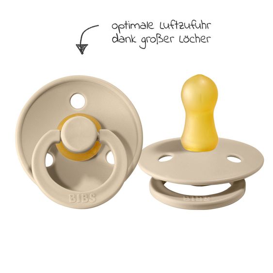 Bibs Schnuller - Colour 2er Pack - Sand / Pistachio - Gr. 0-6 M