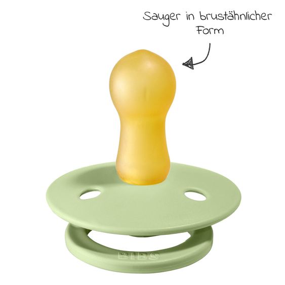 Bibs Schnuller - Colour 2er Pack - Sand / Pistachio - Gr. 6-18 M