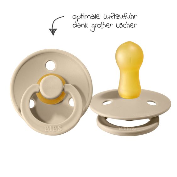 Bibs Schnuller - Colour 2er Pack - Sand / Pistachio - Gr. 6-18 M