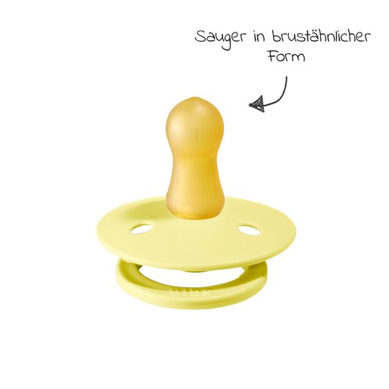 Bibs Schnuller - Colour 2er Pack - Sunshine / Sand - Gr. 0-6 M