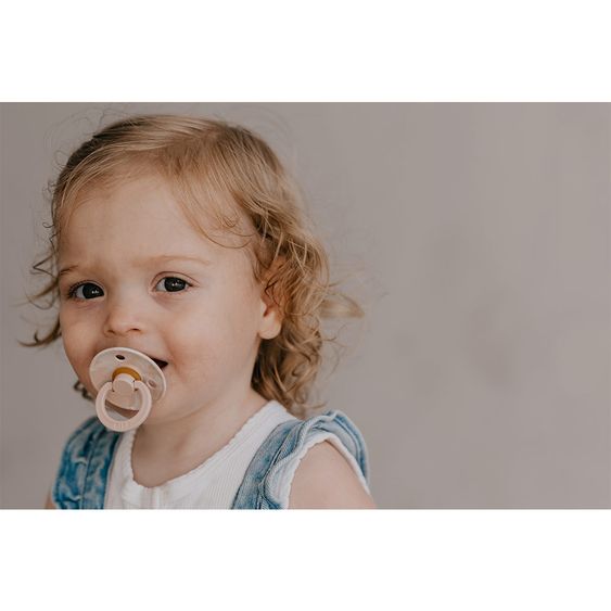 Bibs Schnuller - Colour 2er Pack - Tie Dye - Blush / Ivory - Gr. 6-18 M