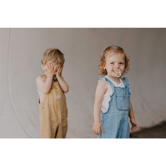 Bibs Schnuller - Colour 2er Pack - Tie Dye - Blush / Ivory - Gr. 6-18 M