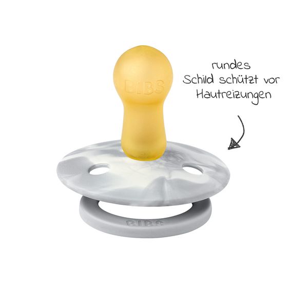 Bibs Schnuller - Colour 2er Pack - Tie Dye - Cloud / Ivory - Gr. 6-18 M