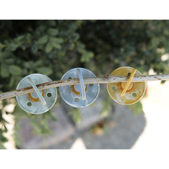 Bibs Schnuller - Colour 2er Pack - Tie Dye - Sage / Ivory - Gr. 0-6 M