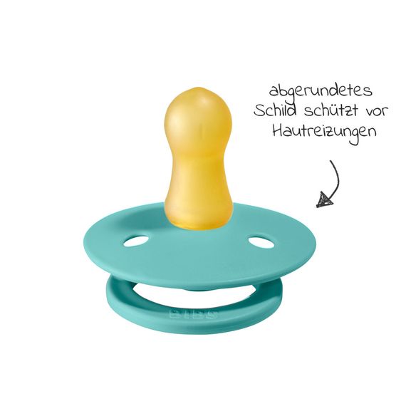 Bibs Schnuller - Colour 2er Pack - Turquoise / Mint - Gr. 0-6 M