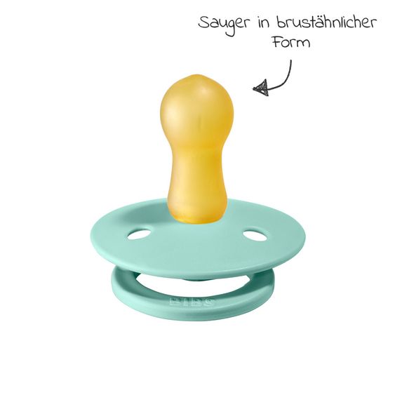 Bibs Schnuller - Colour 2er Pack - Turquoise / Mint - Gr. 6-18 M