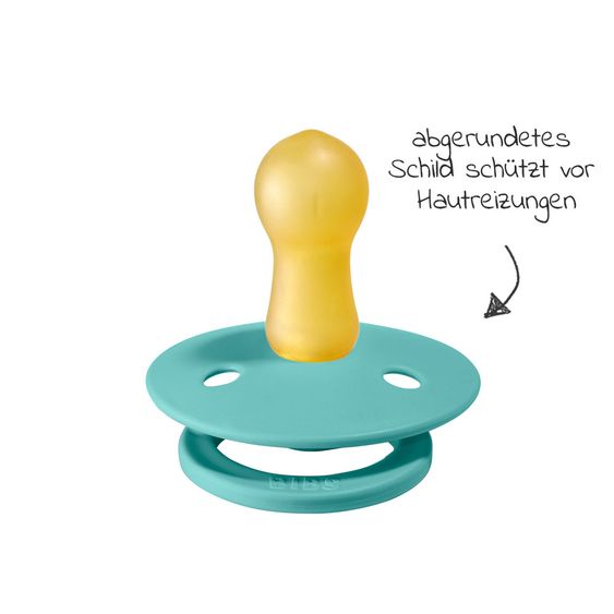 Bibs Schnuller - Colour 2er Pack - Turquoise / Mint - Gr. 6-18 M