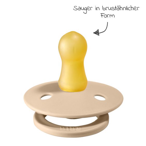 Bibs Schnuller - Colour 2er Pack - Vanilla - Gr. 0-6 M
