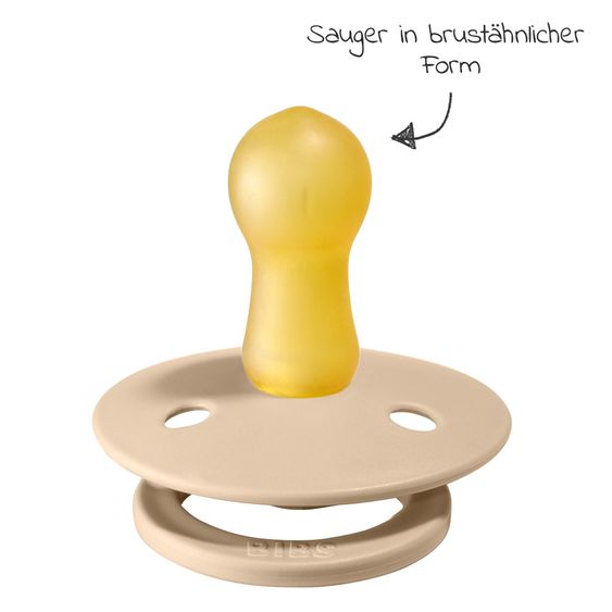 Bibs Schnuller - Colour 2er Pack - Vanilla - Gr. 6-18 M