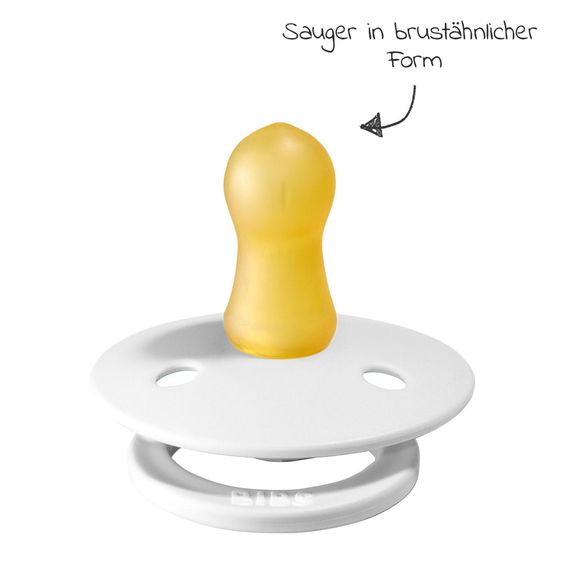 Bibs Schnuller - Colour 2er Pack - White / Mint - Gr. 0-6 M