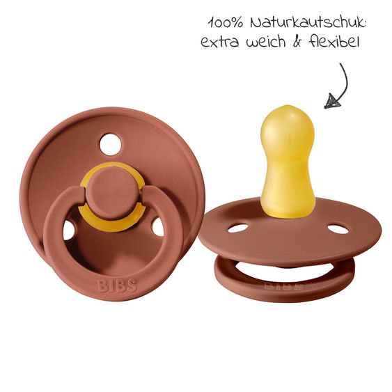 Bibs Schnuller - Colour 2er Pack - Woodchuck / Hunter Green - Gr. 0-6 M