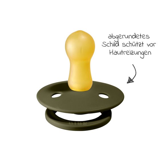 Bibs Schnuller - Colour 2er Pack - Woodchuck / Hunter Green - Gr. 6-18 M