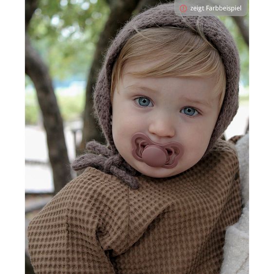 Bibs Schnuller - Couture 2er Pack - Silikon - Vanilla / Mocha - Gr. 6-36 M