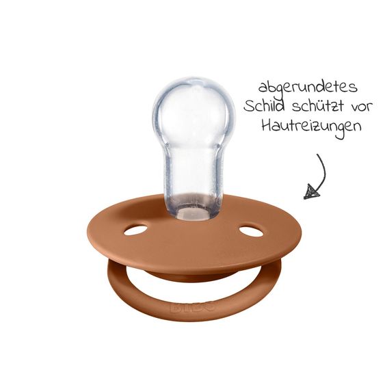 Bibs Schnuller - De Lux 2er Pack - Silikon - Meadow / Earth - Gr. 0-36 M