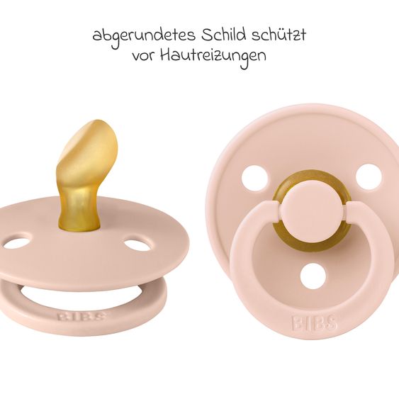 Bibs Schnuller Probierset Try-it Collection 3er Pack Colour Latex - Blush - Gr. 0-6 M