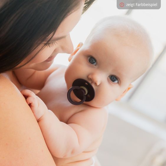 Bibs Succhietto Studio Colour 2er Pack - Fusion - Cloud Iron Mix - Gr. 0-6 M