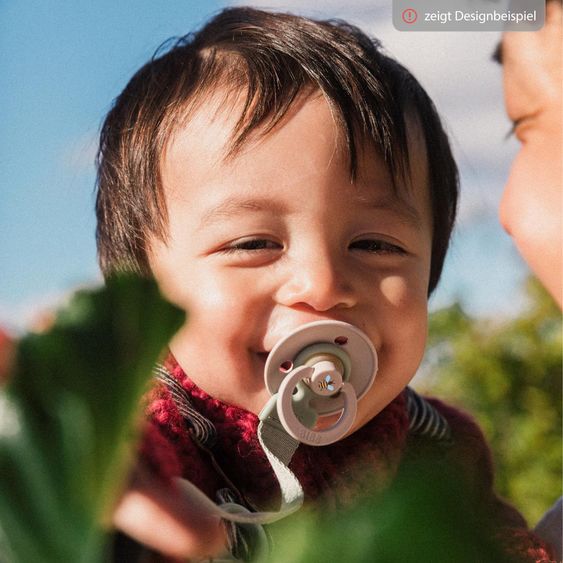 Bibs Schnuller Studio Colour 2er Pack - Ladybug - Blush Mix - Gr. 0-6 M