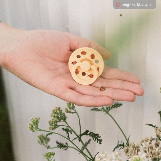 Bibs Schnuller Studio Colour 2er Pack - Ladybug - Blush Mix - Gr. 0-6 M