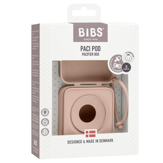 Bibs Pacifier box - Blush