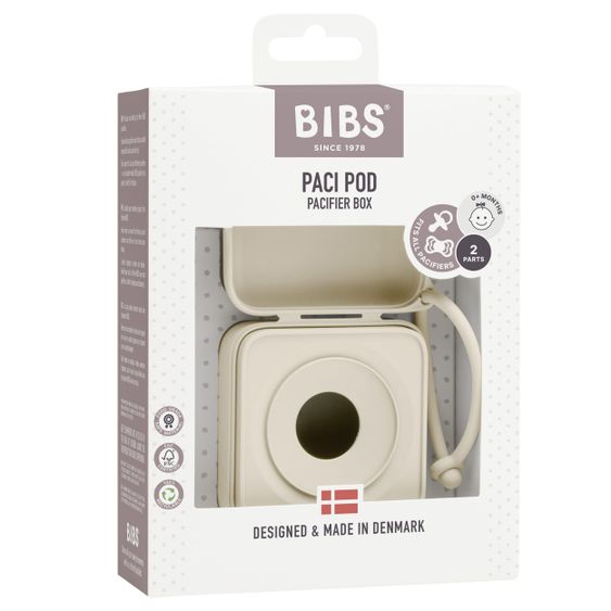 Bibs Pacifier box - Ivory