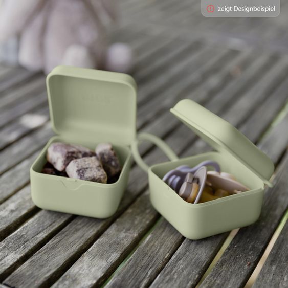 Bibs Pacifier box - Sage