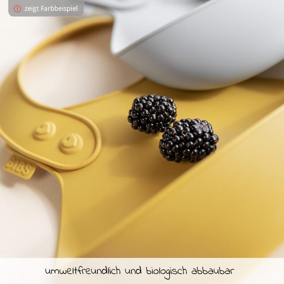 Bibs Silikon-Lätzchen Dinner Bib - Mustard