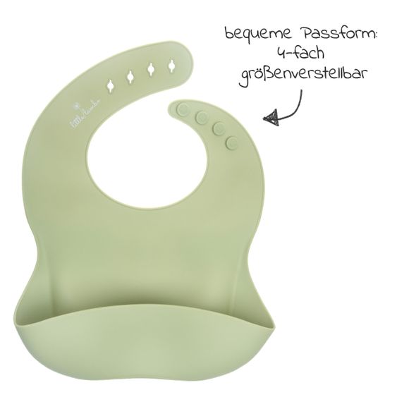 Bibs Silikon-Lätzchen - Sage
