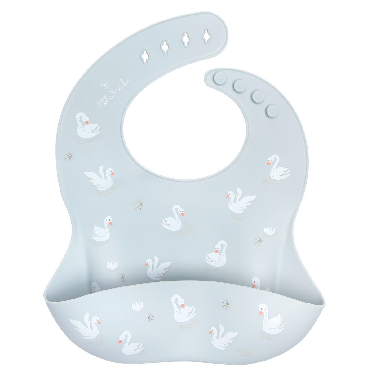 Bibs Silikon-Lätzchen - Swan