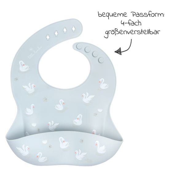 Bibs Silikon-Lätzchen - Swan