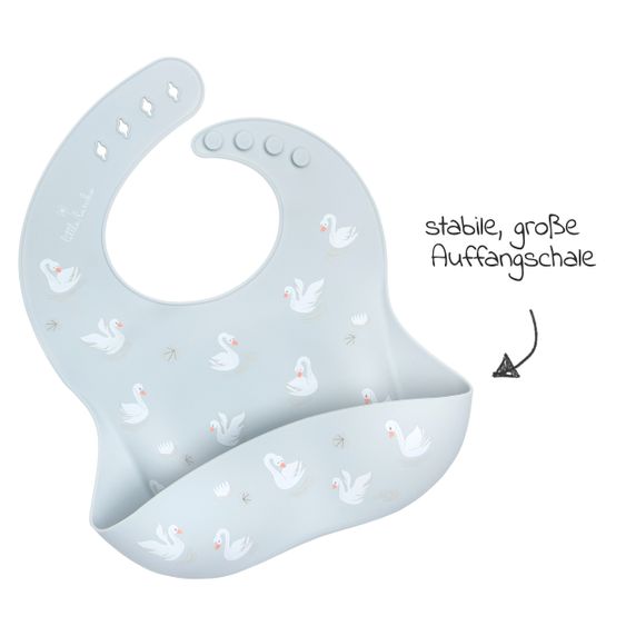 Bibs Silikon-Lätzchen - Swan