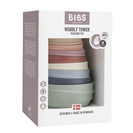 Bibs Stapelturm - Pastel Rainbow