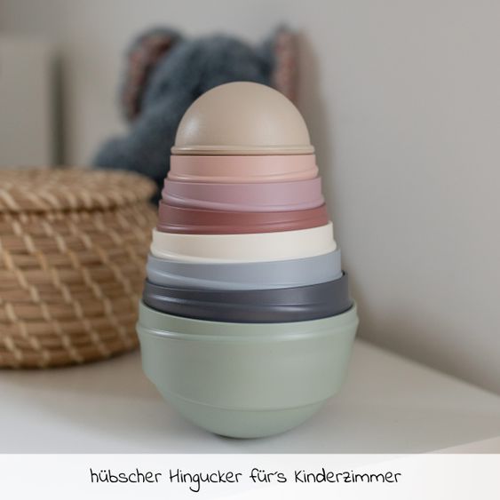Bibs Stapelturm - Pastel Rainbow