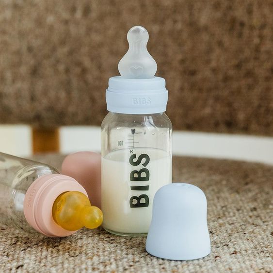 Bibs Trinksauger 2er Pack Silikon Bottle Nipple - langsamer Nahrungsfluss