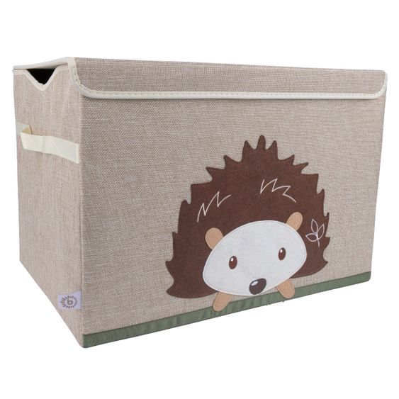 Bieco Aufbewahrungskiste / Staubox Groß 51 x 36 x 36 cm - Igel