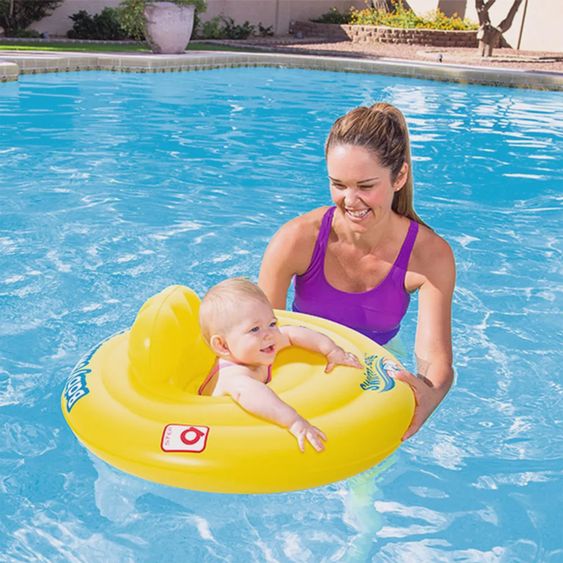 Bieco Seggiolino per bambini Swim Safe - Giallo