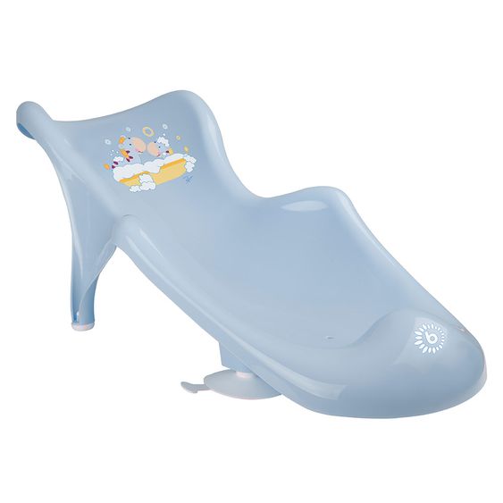 Bieco Badeliege - Zebra - Trend Blau