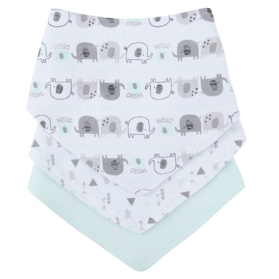 Bieco Bandana Lätzchen 6er Pack - Rosa