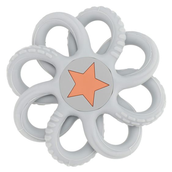 Bieco Greifling Silikon-Ball - Grau