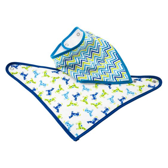 Bieco Halstuch 2er Pack - Blau