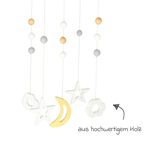 Bieco Holzmobile Rund - Sternenhimmel