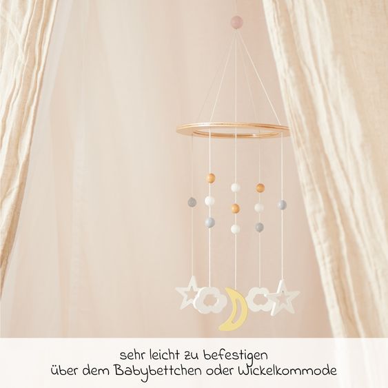 Bieco Holzmobile Rund - Sternenhimmel