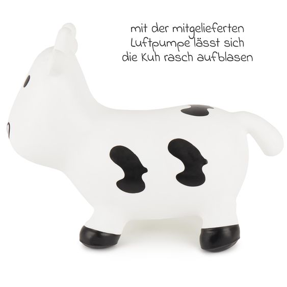 Bieco Hüpftier aufblasbar - Kuh