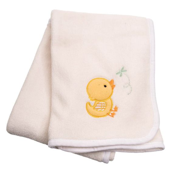 Bieco Cuddle blanket fleece 75 x 100 cm - chicks