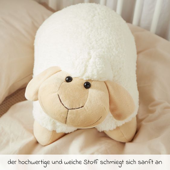 Bieco Kuschelkissen Schaf Polly 45 cm