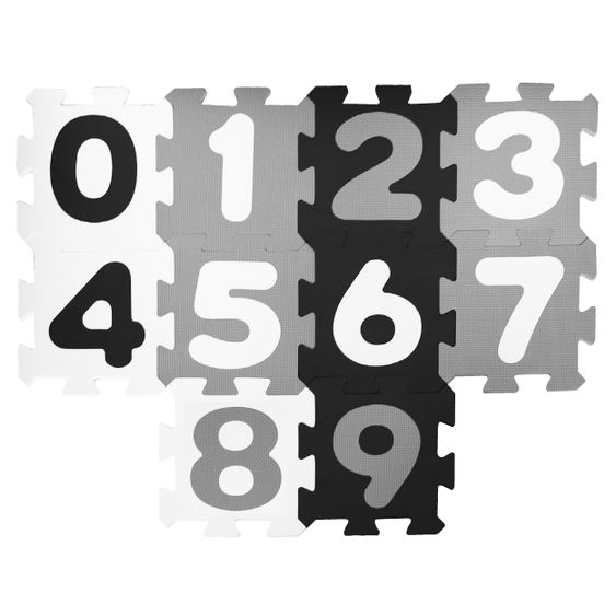 Bieco Puzzlematte Scandi 20-tlg. - Zahlen