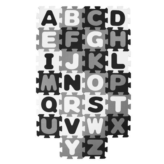 Bieco Puzzlematte Scandi 52-tlg. - Buchstaben