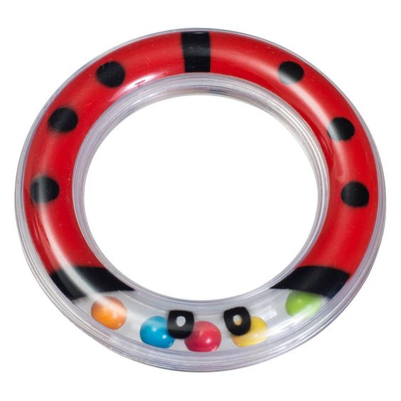 Bieco Rassel-Ring Marienkäfer
