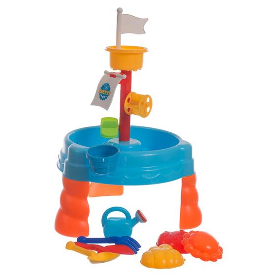 Bieco Tavolo da gioco con sabbia e acqua e accessori