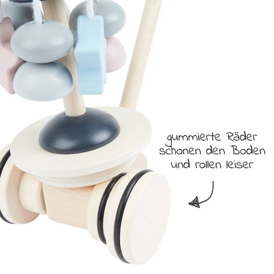 Bieco Schiebefigur Rollerstab - Karusell
